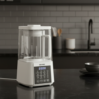 Blender chauffant multifonctionnel électrique 600W en acier inoxydable 304, à main, 1 vitesse, classe énergétique A, pour la maison