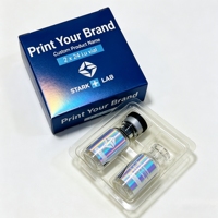Boîte d'emballage magnétique rigide pour flacon de peptide synthétique ODM, pour flacon de 10 ml RUO