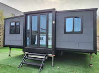 Maison modulaire préfabriquée Voros Custom, conteneur extensible 20 pieds/40 pieds, cuisine intégrée, structure légère en acier, Casa Modular