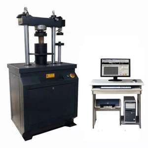 Maschine für mikro computer gesteuerte Druck-und Falt prüfgeräte für Zement blöcke - Product Image 1