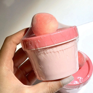 CHENXI Nuevo Estilo, Slime Rosa Creativo y Único, Slime Translúcido con Aroma a Frutas, Slime Antiestrés, Slime DIY con Aroma a Melocotón - Product Image 4