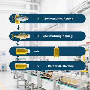 Olio di pesce per uso alimentare di pollo e olio di pesce grezzo di oli animali certificati Halal olio di pesce <span class=keywords><strong>Softgel</strong></span> - Product Image 3