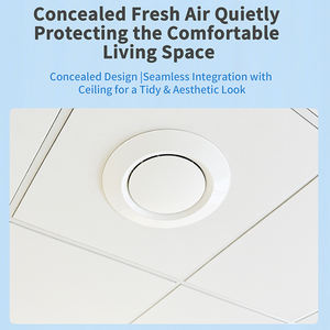 Grille d'aération murale invisible en plastique blanc en forme de C, personnalisable avec débit d'air réglable. Convient aux systèmes CVC. - Product Image 6