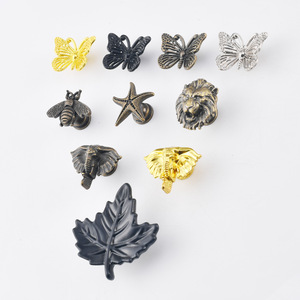 Creative Animal Shape Zinc Alloy Drawer Cabinet <b>Knobs</b> Novelty Furniture Handle Eclectic Design Durable - Product Image 2