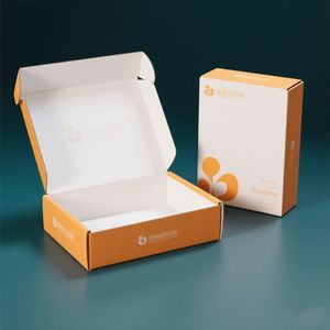 Custom Printing Corrugated Vitamin Jar Supplement Bottle <b>Packaging</b> <b>Paper</b> Mailer Box Custom Gift Box - Product Image 6