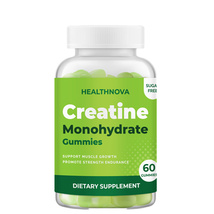 Gomitas de Creatina Monohidrato de Marca Privada OEM, Sin Azúcar, Suplemento Deportivo, 60 Gomitas, Suministro al por Mayor - Product Image 1