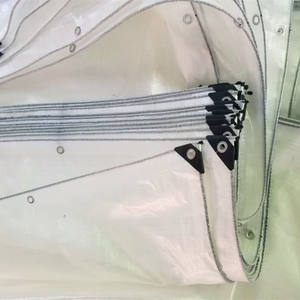 सस्ती कीमत के साथ एचडीपीई तिरपाल प्लास्टिक कपड़े भारी शुल्क टीएआरपी - Product Image 5