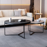 Table basse de luxe dorée pour salon, design moderne, mobilier de réception pour salon de beauté, style panneau bois pour la maison