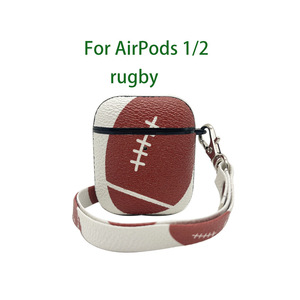 Patrón de bola PU a prueba de golpes <span class=keywords><strong>Funda</strong></span> protectora para auriculares para <span class=keywords><strong>Airpods</strong></span> Pros 1 2 3 4 - Product Image 5