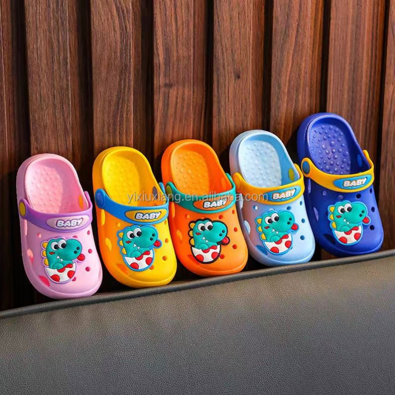 High Quality Cartoon slippers Cute Toddler Shoes for Boys and Girls 2024 Breathable Children's Sandals Non-slip Soft