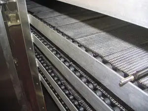 100kg/h Capacity Big Chain Conveyor Snack Vertical Industrial Use Electric Oven