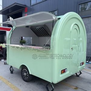 ALLBETTER Camion de restauration personnalisé Chariot de restaurant entièrement équipé avec roue Remorque mobile pour pizza et barbecue - Product Image 4