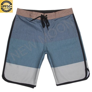 Custom Design Sublimation Printing Waterproof Pocket Board Shorts Wholesale Sun Protection <b>Mens</b> Swim <b>Trunks</b> Beach Shorts - Product Image 1