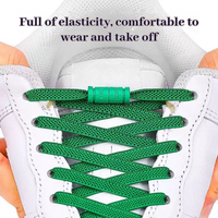 Olian Rotation Capsule Lock Lacets sans attaches Lacets élastiques Sneaker Flats Sans attaches Lacets pour enfant adulte