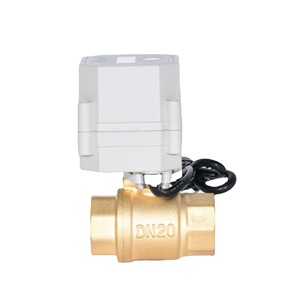 Válvula de bola eléctrica TONHE DN20 inteligente con temporizador automático para descarga de aguas residuales en sistemas de agua - Product Image 4