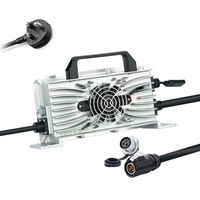Chargeur de batterie de chariot de golf professionnel ZAYNE ZCH-6, directement de l'usine, LiFePO4, étanche IP67, 36V 48V 20AMP