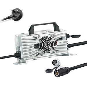 Cargador de Batería Profesional ZAYNE ZCH-6 de Fábrica Directa, LiFePO4 IP67, Impermeable, Integrado, 36V 48V 20AMP, para Carrito de Golf - Product Image 6