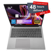 16 Inch Gaming Laptop Intel I7-6700 32GB RAM 1TB SSD GTX1060 6GB Dedicated Graphics Portable Notebook for Game & Graphic Design