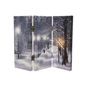 Cuadro LED plegable de 2,8x48x38cm, 8 LED; ideal para decoración, iluminación y espacios reducidos. - Product Image 1