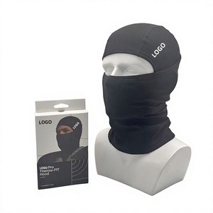 Passamontagna Invernale Lavorato a Maglia con Logo Personalizzato, Maschera Integrale Sportiva Morbida e Traspirante, Berretto da Ciclismo ad Asciugatura Rapida - Product Image 1