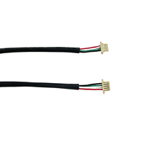Kabel Pitch Kustom 1.0mm-2.54mm Konektor 2/3/4/5/6 Pin Steker Betina Nylon JST SH ZH PH XH untuk Kabel Listrik Wiring Harness