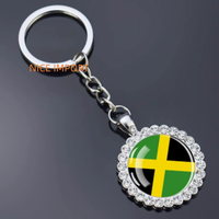 Porte-clés fleur en strass drapeau finlandais, très populaire, pour sac à dos, décoration de clés, breloque de portefeuille, souvenir de voyage
