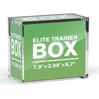 Boîtier de présentation en acrylique transparent Geling pour Elite Trainer Box (ETB) – Performance fiable, personnalisable, fournisseur chinois