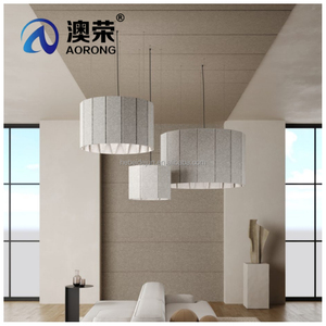 Panneau acoustique insonorisé pour pièce d'épaisseur personnalisée Idées de décoration pour salon Nouveau matériau décoratif Panneau mural acoustique de 9mm - Product Image 2