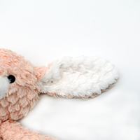Jouets en peluche de lapin à longues oreilles de 40cm, poupées de lapin personnalisées mignonnes, jouets en peluche animaux de lapin pour cadeaux de poupée de bébé