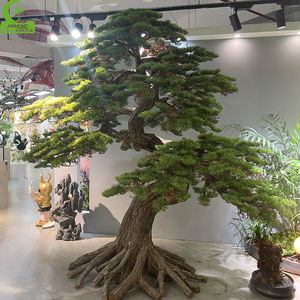 Árvore de Pinheiro Artificial de Alta Qualidade com Toque Real, Resistente a UV e Retardante de Chamas, Grande <span class=keywords><strong>Podocarpus</strong></span> Cedro para Decoração Interna e Externa - Product Image 5