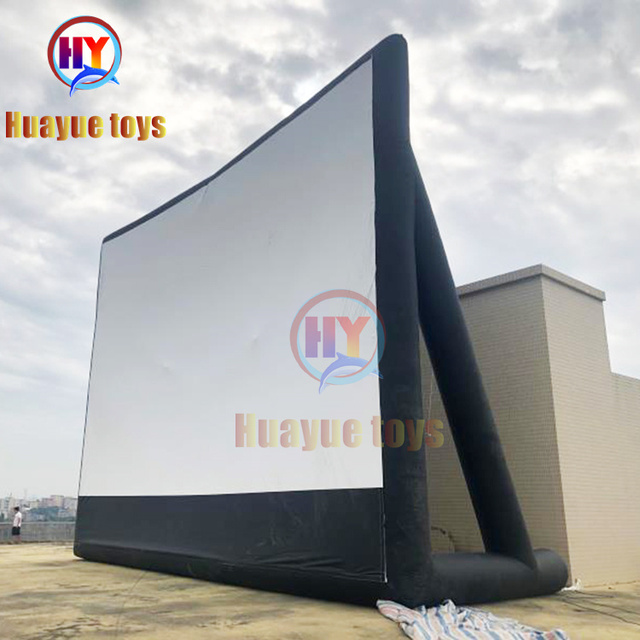 High Quality Outdoor16F Ready to Ship Projector Screen Inflatable,movie Screen Inflatable,inflatable Led Screen