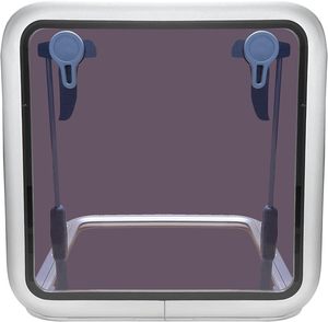 ISURE 마린 알루마이트 알루미늄 19.6 "x 19.6" 푸시 아웃 갑판 해치 보트 요트 스퀘어 해양 해치 현창 보트/요트/RV - Product Image 4