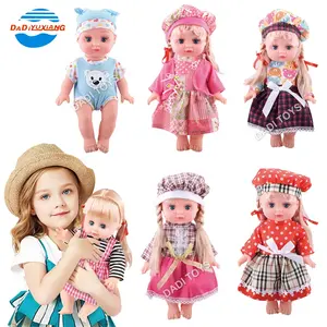 12インチビニール新生児人形の家のおもちゃ6つの音でリアルなファッション美容人形