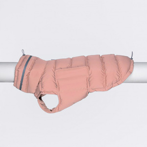 Vêtements pour chiens automne et hiver épaissi chaud imperméable coupe-vent manteau à deux jambes gilet pour animaux de compagnie manteau rembourré en coton en gros - Product Image 6