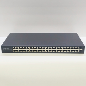 OEM 1U 50 Port 10/100/1000Mbps RJ45 & 2*1000Mbps SFP Unmanaged Network Switch All Gigabit <b>Rack</b> Mount Ethernet Switch - Product Image 1