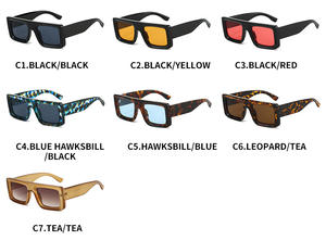 <span class=keywords><strong>2025</strong></span> недорогие солнцезащитные очки высокого качества с простым логотипом на заказ, оптовая продажа, черные солнцезащитные очки для мужчин и женщин - Product Image 4