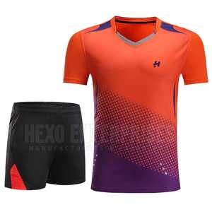 Uniforme de tenis para adultos para hombres de alto fabricante de alta calidad 100% poliéster cuatro estaciones Logotipo de Color personalizado servicio OEM - Product Image 1