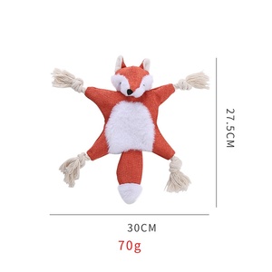 Juguete de Peluche Interactivo para Perros con Dientes de Mapache, Marca Fox, de China Sourcing Company, Mercado de Yiwu, CDF032 - Product Image 1