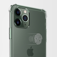 Para A Apple iPhone 12 Mini/12/12 Pro/12 Pro Max 11 XS SE 8 7 1.5 milímetros Quatro cantos Anti Choque Airbag TPU Caso de Telefone Celular À Prova D' Água