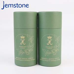 Vente en gros boîte de tubes en papier cadeau cosmétique en carton cylindrique personnalisé emballage de tube en papier rond pour café kraft brun - Product Image 1