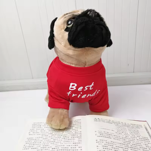 Camiseta con Estampado de Perrito para Perros Pequeños, Ropa para Mascotas de Primavera y Otoño, Camisetas para Schnauzer y Pug, Sudadera, Disfraz para Mascotas - Product Image 5