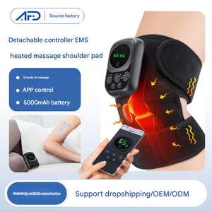 Masseur électrique auto-chauffant pour genoux, protecteur chauffant pour genoux, télécommande sans fil, appareil de physiothérapie pour usage intérieur et détente - Product Image 2