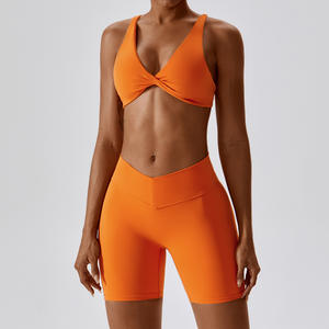 Vêtements de <span class=keywords><strong>sport</strong></span>, ensembles de jogging, vêtements de <span class=keywords><strong>sport</strong></span> à séchage rapide, ensembles de survêtements pour femmes, <span class=keywords><strong>ensemble</strong></span> court deux pièces, vêtements de fitness et de yoga - Product Image 2