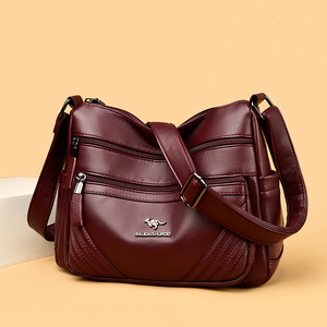 2026 High Quality Fashion Women Hand Bags Soft PU Leather Shoulder Bag Luxury Elegant Ladies' Crossbody Bag - Product Image 6