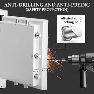 Coffre-Fort Anti-Vol Résistant au Feu Personnalisé 2 Heures pour Bijoux, Acier, Sécurité Dépôt d'Argent à Domicile - Product Image 6