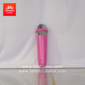<strong>Custom</strong> Air-Sealed PVC Tarpaulin Advertising <strong>Inflatables</strong> Giant <strong>Microphone</strong> Design for Outdoor Use - Product Image 3