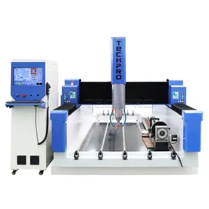 Trung quốc đá cẩm thạch CNC Router đá chuyên nghiệp ATC động cơ 1325 khắc CNC Router cắt đá