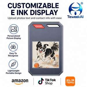 Localizador Inteligente F1 IP65 con Pantalla de Tinta Electrónica, Tarjeta NFC, Compatible con <span class=keywords><strong>Apple</strong></span> Find My, para Llaves, Equipaje y Mascotas - Product Image 2