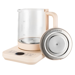 Théière multifonctionnelle en verre borosilicate haute résistance, fonction de cuisson rapide et de conservation de la chaleur, bouilloire électrique - Product Image 3