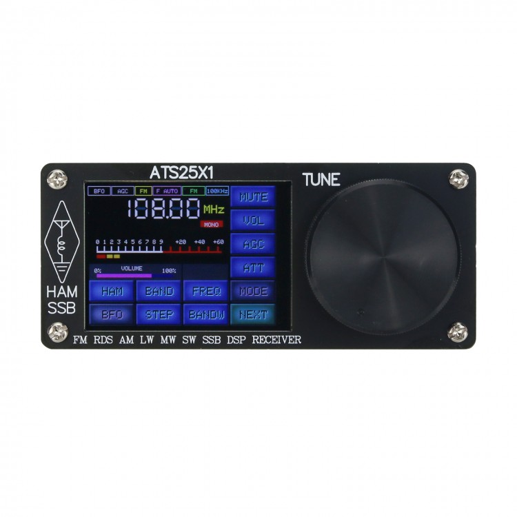 【受信機】 ATS25 Amazon.com: SI4732 ATS-25 max-DECODER Radio Receiver,Version